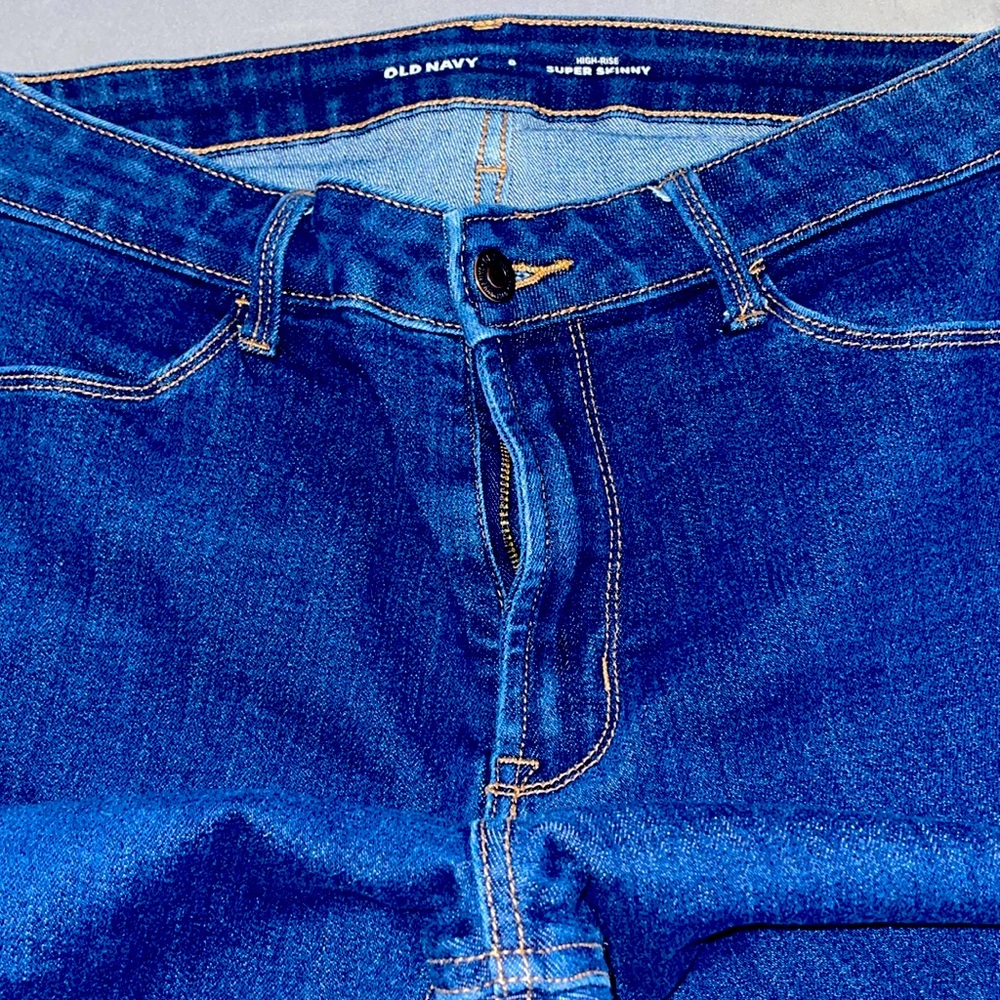 Old Navy Women's Dark Blue Denim Jeans
